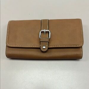 Jeun Bang Tan Leather Women's Wallet